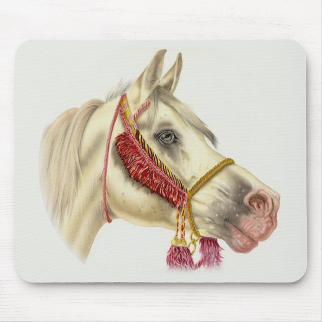Arabian Stallion Mouse Pad (Front)