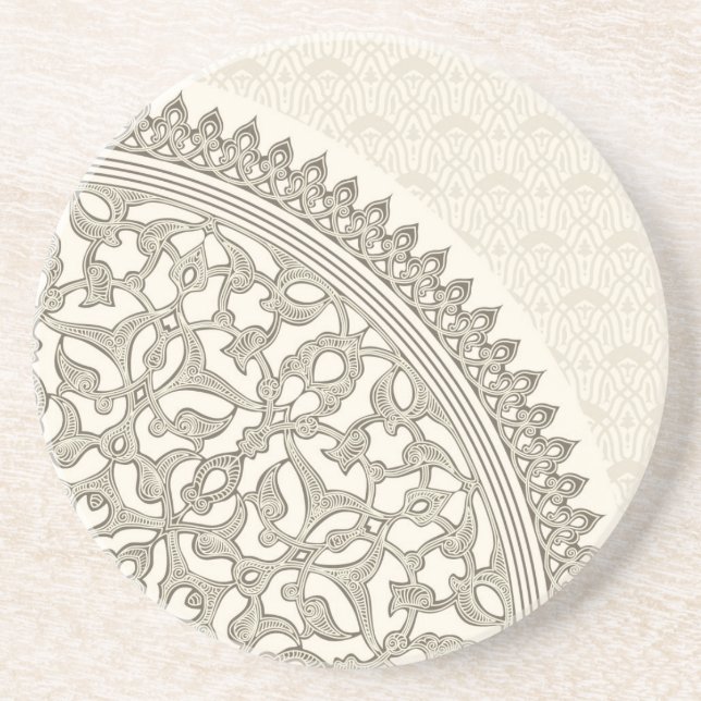 Arabian style lace coaster (Front)