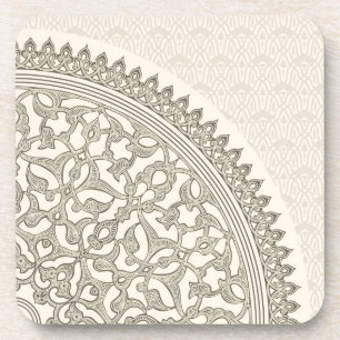 Arabian style lace coaster