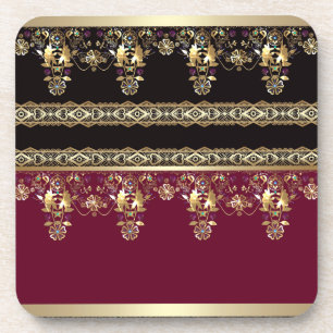 Arabic antique decorative east ornamental baroque coaster