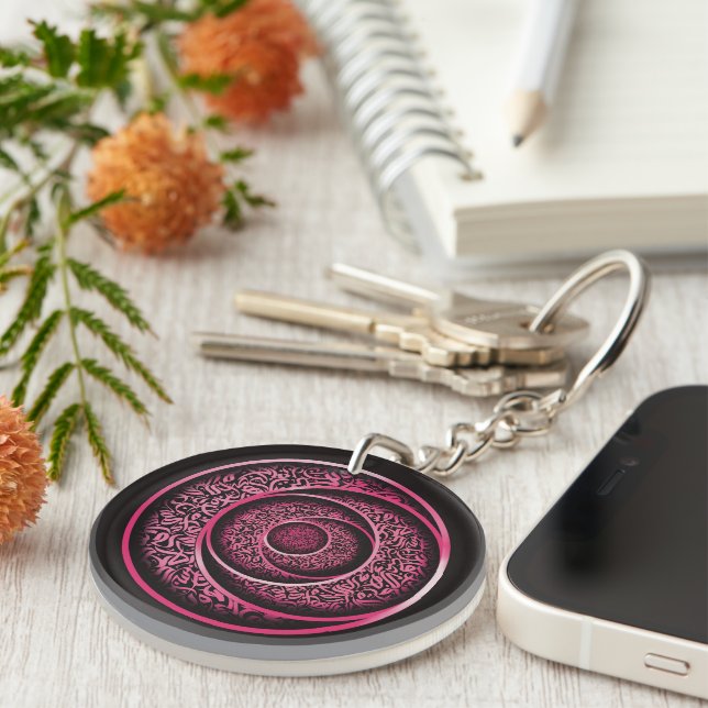Arabic calligraphy 3d  key ring (Front Right)
