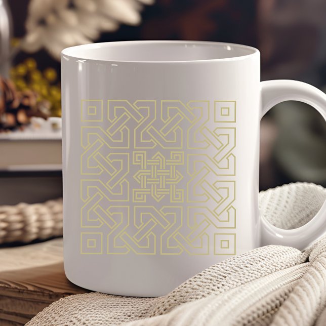 arabic calligraphy element symbol islamic ornament coffee mug (Creator Uploaded)