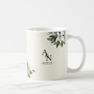 Arabic Calligraphy & Watercolour Orange Blossom Coffee Mug
