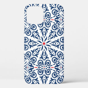 Arabic Colourful Vintage Seamless Pattern iPhone 12 Case