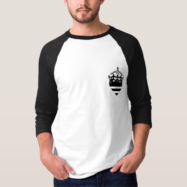 Arabic Crown Baseball Shirt (Front)