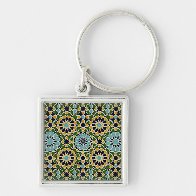 Arabic Design #10 at Emporio Moffa Key Ring (Front)