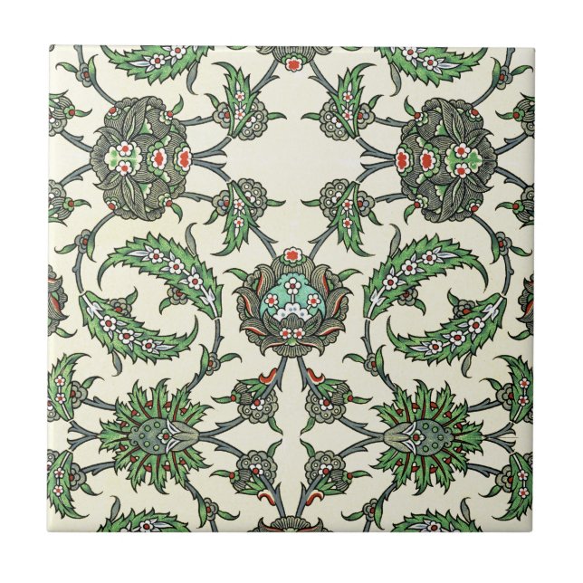 Arabic Design #5 at Emporio Moffa Ceramic Tile (Front)