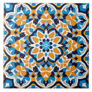 Arabic design styled themed  ceramic tile