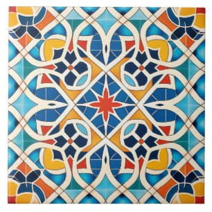 Arabic design styled themed  ceramic tile