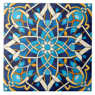 Arabic design styled themed  ceramic tile