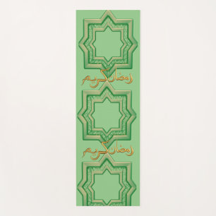 arabic design yoga mat