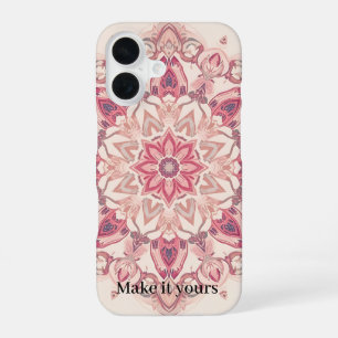 Arabic Floral Art Phone Cover – Personalised with 