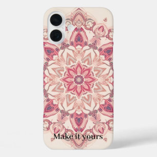 Arabic Floral Art Phone Cover – Personalised with 