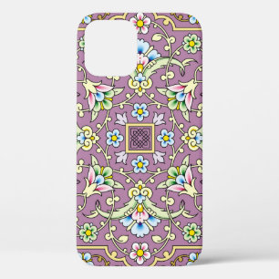 Arabic Floral Frame. Traditional Islamic Design. M iPhone 12 Case