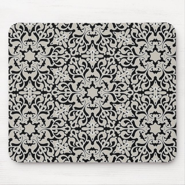 Arabic floral pattern mouse pad (Front)