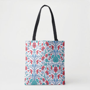 Arabic floral seamless vintage pattern. tote bag
