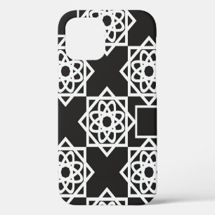 Arabic geometric pattern. Art decor. Islam. Flower iPhone 12 Case