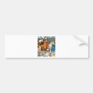 Arabic Horseman Bumper Sticker