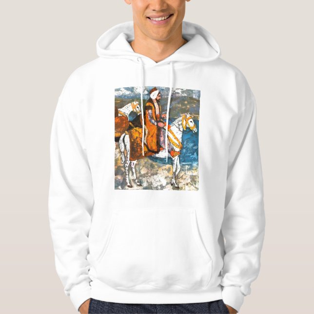 Arabic Horseman Hoodie (Front)