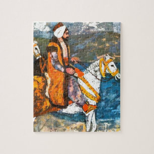Arabic Horseman Jigsaw Puzzle