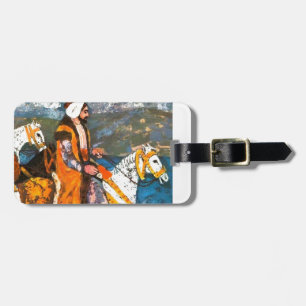 Arabic Horseman Luggage Tag