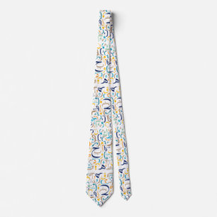 Arabic Letters Tie