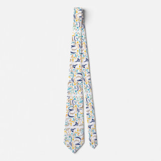 Arabic Letters Tie