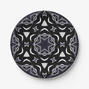 Arabic ornament , Asian Paper Plate