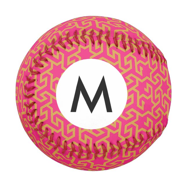 Arabic Star Shaped Pattern Baseball (Front Left)