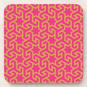 Arabic Star Shaped Pattern Coaster