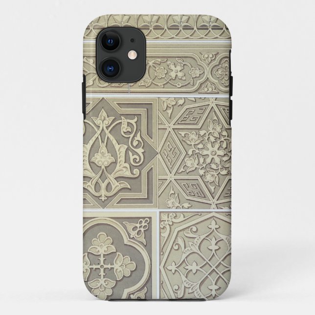 Arabic tile designs (colour litho) Case-Mate iPhone case (Back)