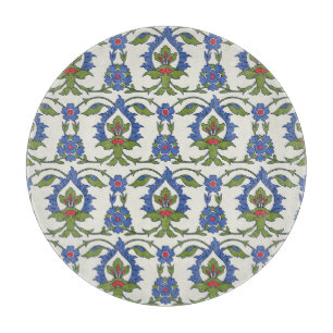 Arabic Traditional: Iznik Tile Seamless. Cutting Board