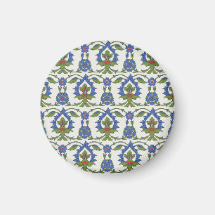 Arabic Traditional: Iznik Tile Seamless. Magnet