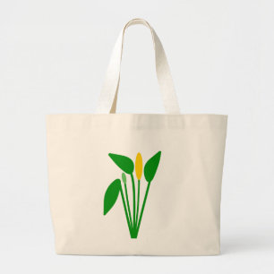 Araceae Jumbo Tote Bag