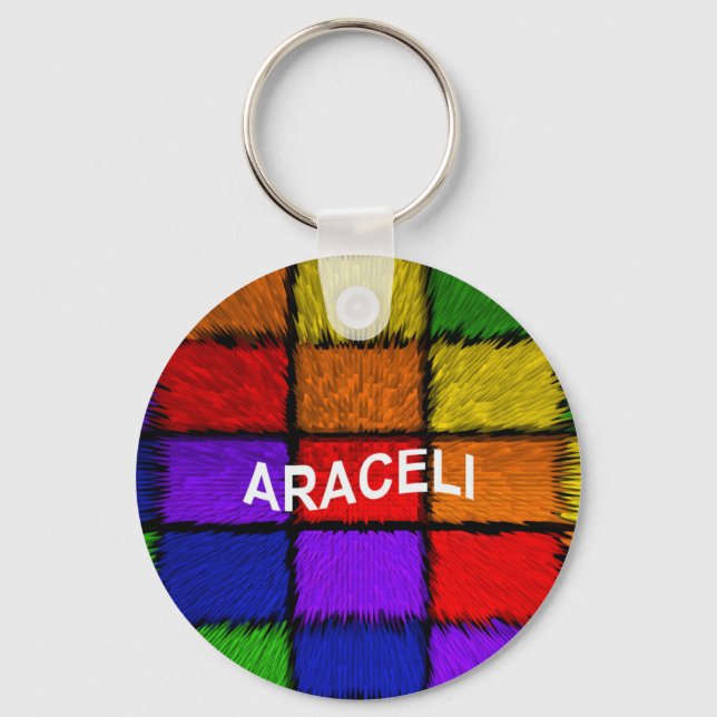 ARACELI ( female names ) Key Ring (Front)