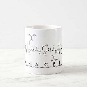 Araceli peptide name mug