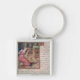 Arachne, from 'Vie des Femmes Celebres' Key Ring