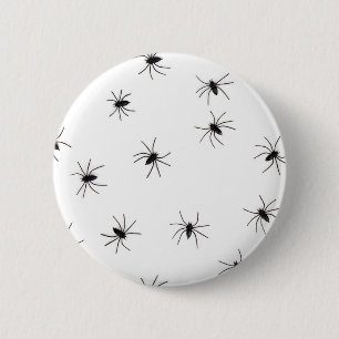 Arachnophobia (Spiders) (Creepy Crawly Insects) 6 Cm Round Badge