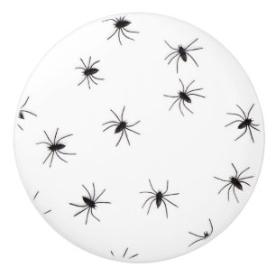Arachnophobia (Spiders) (Creepy Crawly Insects) Ceramic Knob