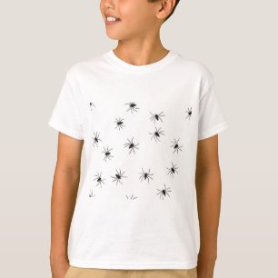 Arachnophobia (Spiders) (Creepy Crawly Insects) T-Shirt