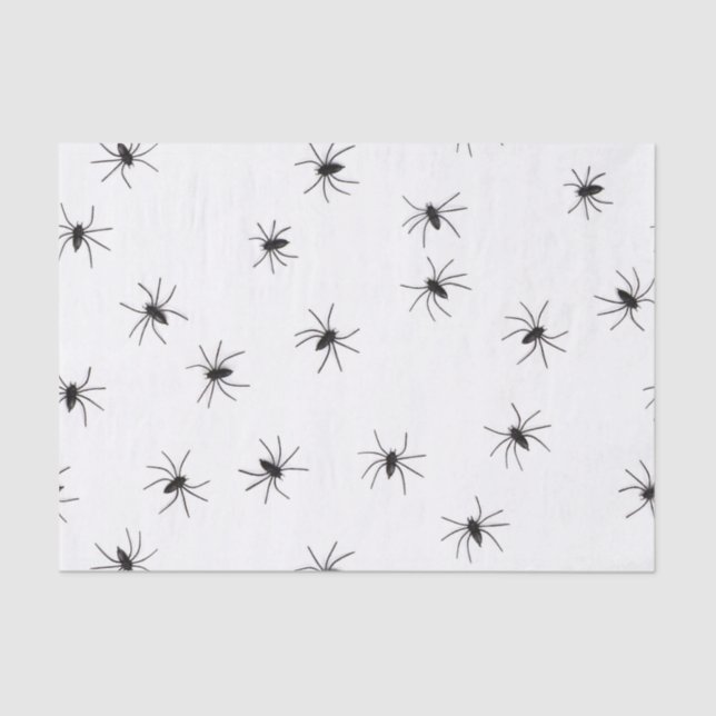 Arachnophobia (Spiders) (Creepy Crawly Insects) Tissue Paper (Front)