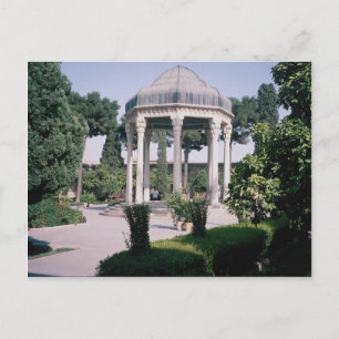 Aragah e Hafez, tomb of an important poet who died Postcard