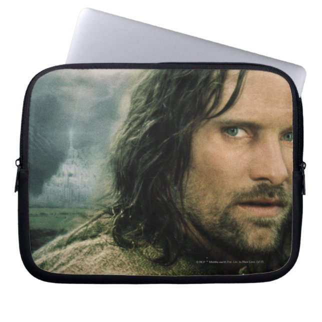 Aragorn Close Up Laptop Sleeve (Front)