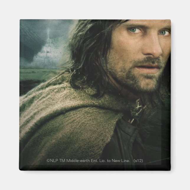 Aragorn Close Up Magnet (Front)