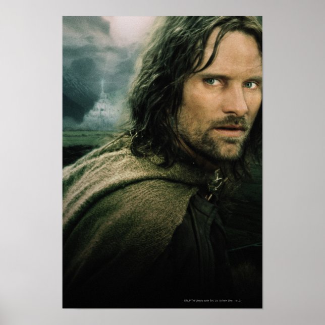 Aragorn Close Up Poster (Front)
