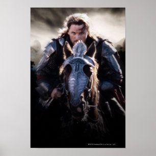 Aragorn Riding Horse Poster