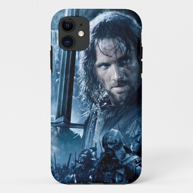 Aragorn Versus Orcs Case-Mate iPhone Case (Back)
