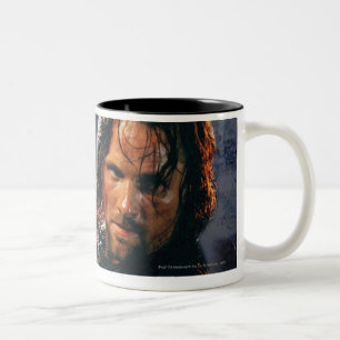 Aragorn With Army Two-Tone Coffee Mug