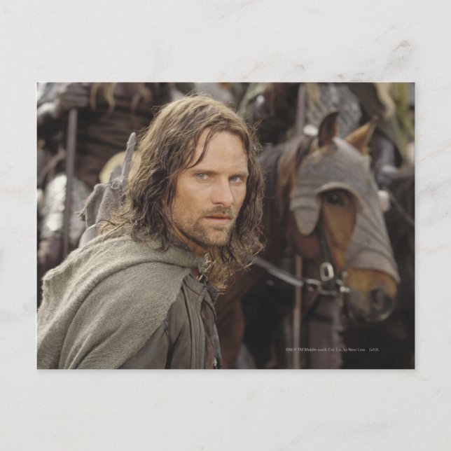 Aragorn with horse postcard (Front)