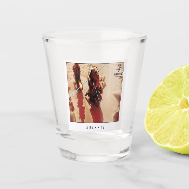 Arakkis Shot Glass (Front)